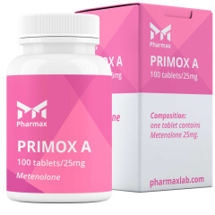 Metenolón (Primobolan) 100 tab, 25 mg/tab